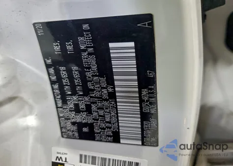 2021 Toyota Highlander Xle из США, поврежденный, VIN 5TDGZRBH3MS073541